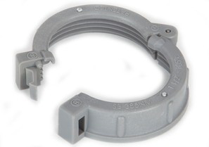 Split Bushing, Insulated, Plastic, 1-1/2 Inch Trade Size. Patented