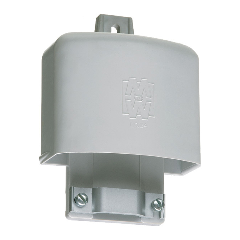 Service Entrance Hood, accommodates three 3/0 two 4/0 two service entrance cables.