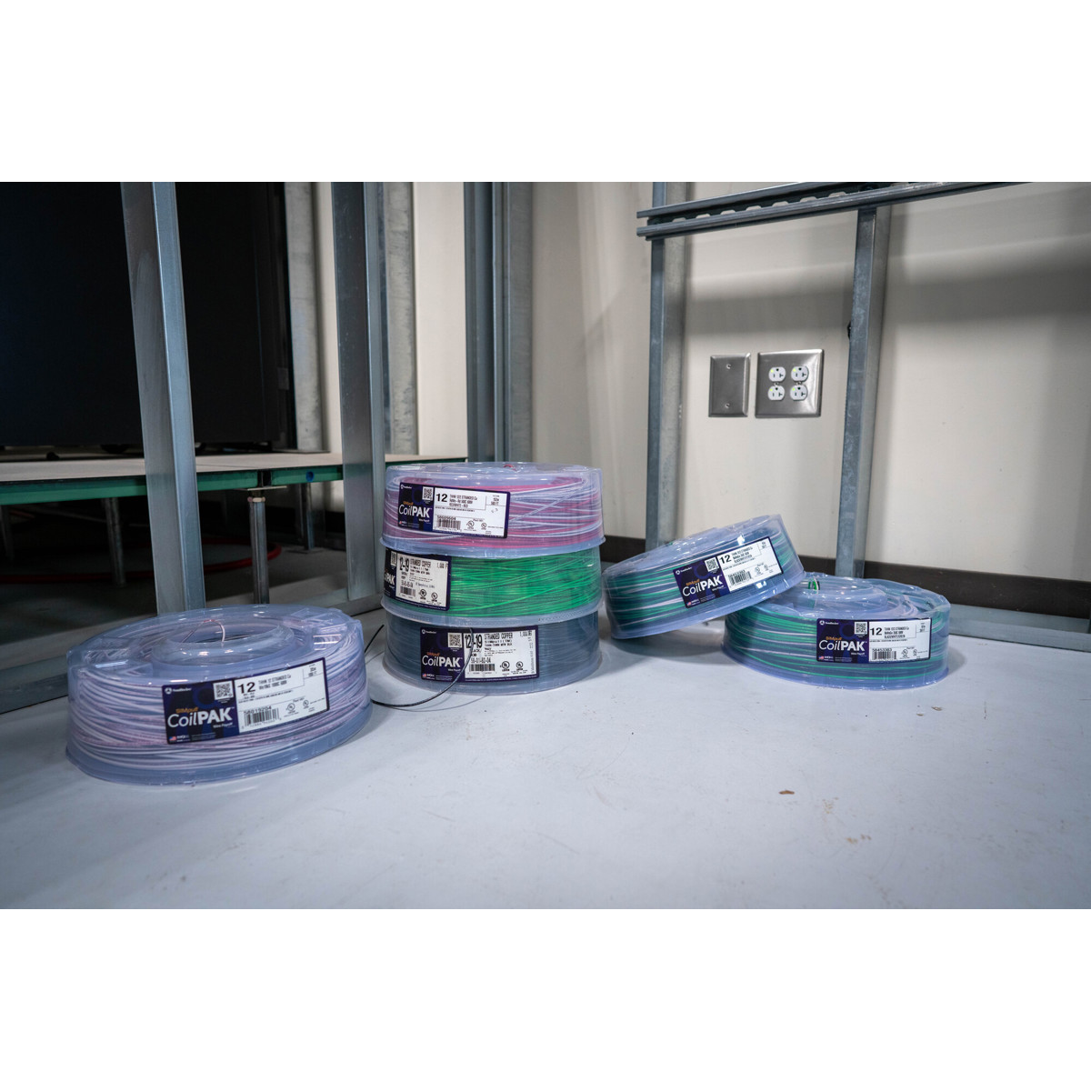 Simplex Simpull Reel 58105505 SIMpull Type THHN Building Wire, Reel Packaging, 600 V A ...