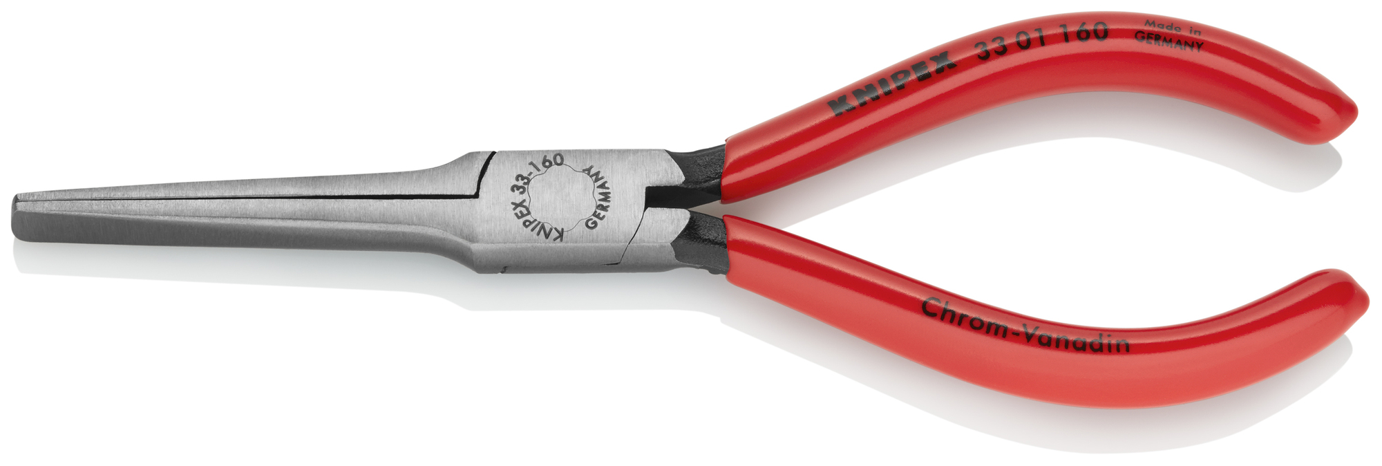 Duckbill Pliers, 6 1/4 in., Plastic Coating, Polished