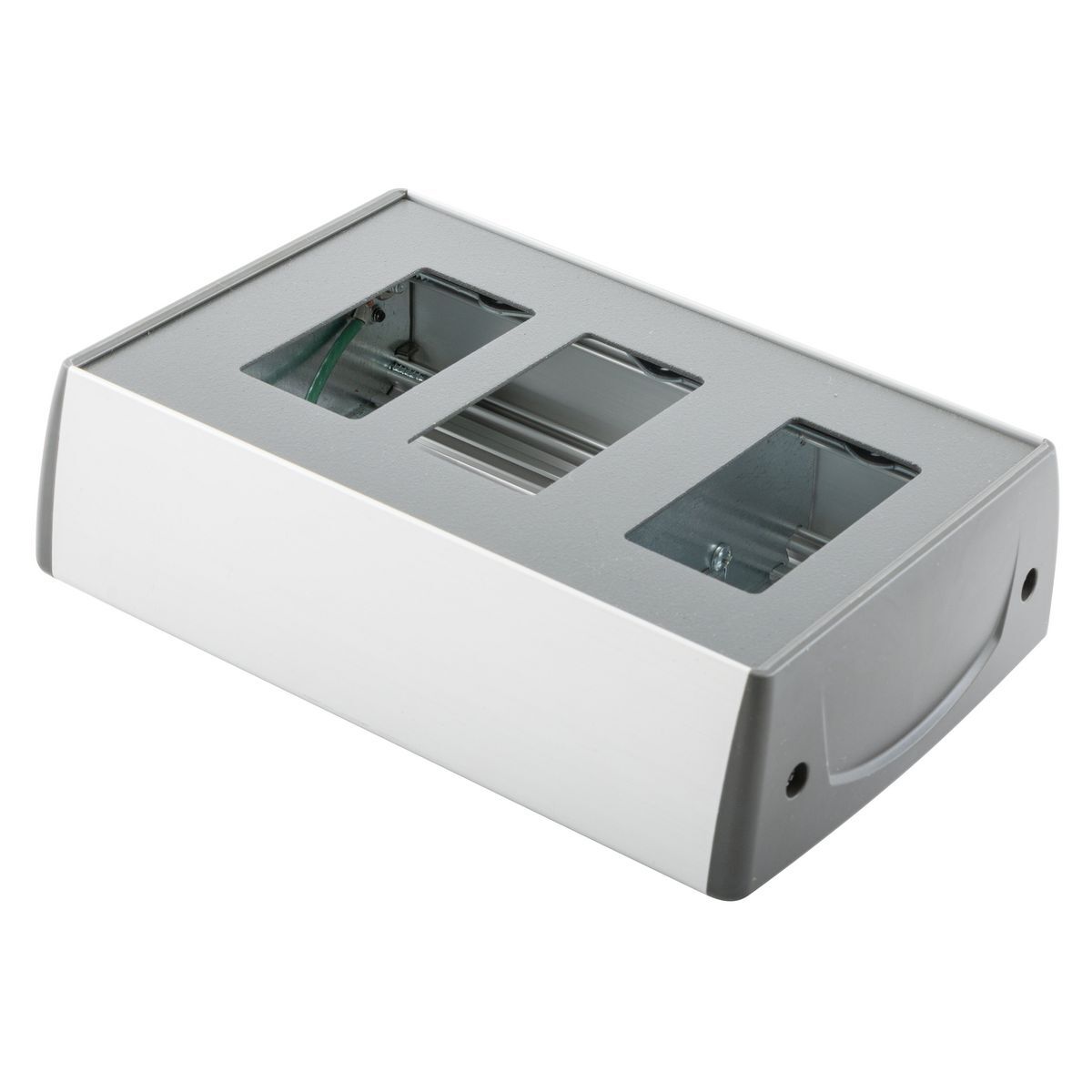 FloorTrak PRO, Device Box, 2 Gang  Power, 1 Gang  Data