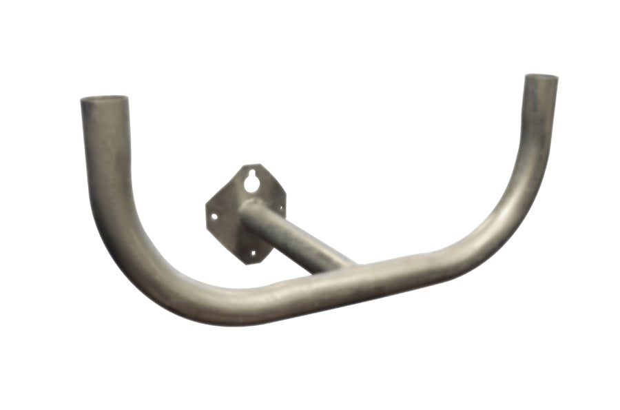 Bracket Bullhorn Two light 12 Inch Wood Mount