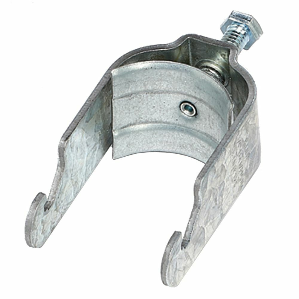 Eaton B-Line series strut mounting bracket, Conduit and cable, 0.414lbs, Conduit size: 2" EMT/Rigid, Conduit and cable clamps, 1.98" Max mount size, 2.576" Min, 200 lbs load capacity, Stainless steel type 316