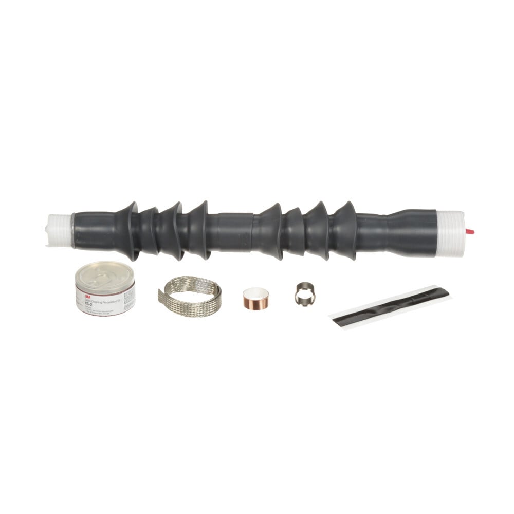 3M(TM) Cold Shrink QT-III Outdoor 8 Skirt Termination 7683-S-8, 0.72-1.29 in (18,3-32,8 mm) Cable Insulation O.D., 3 per kit