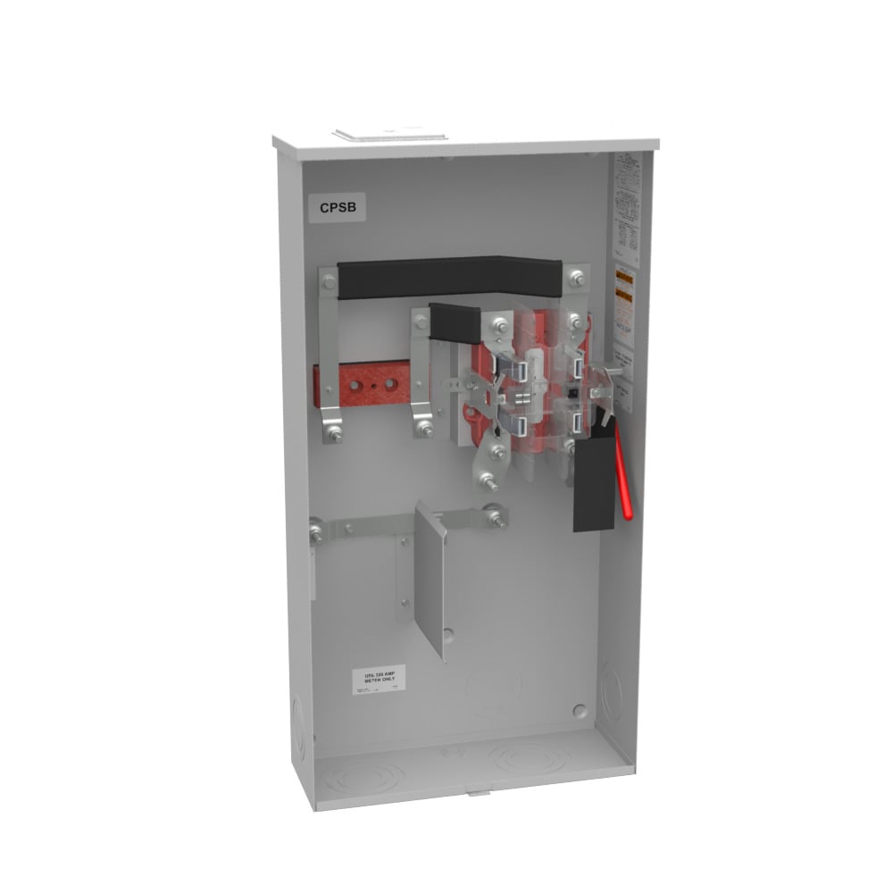 U2448-X-5T9 5 Term, Ringless, Large Closing Plate, Lever Bypass, 5th Term 9 Oclock Position, Side Bussed
