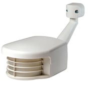 1000W 277-Volt AC, 50/60Hz, PIR, 200 Degree, 4000 Sq.-Feet Coverage Outdoor PIR Occupancy Sensor with Dual Floodlights, White