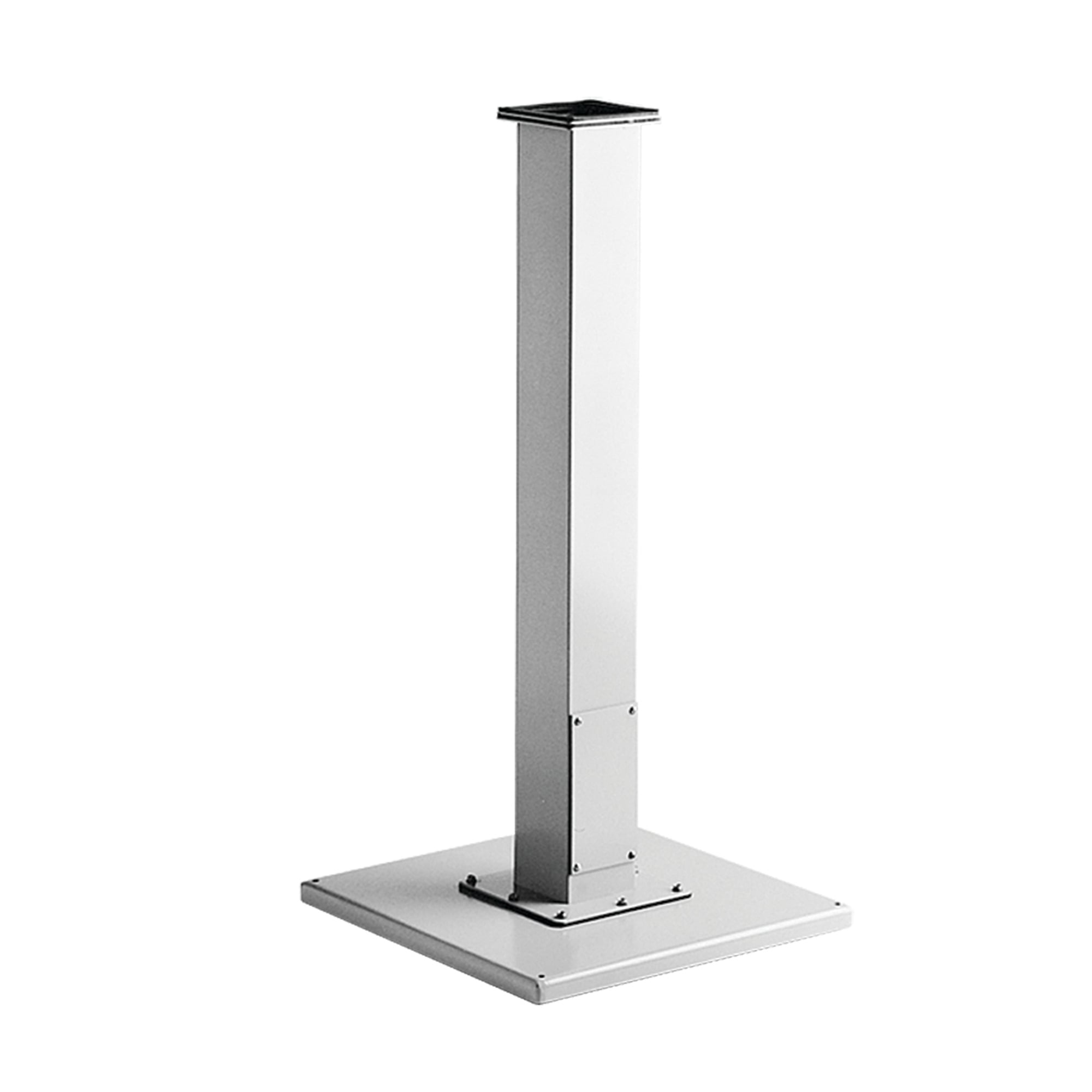Pedestal System Straight Column, 35.00x6.00x6.00, Gray, Mild Steel