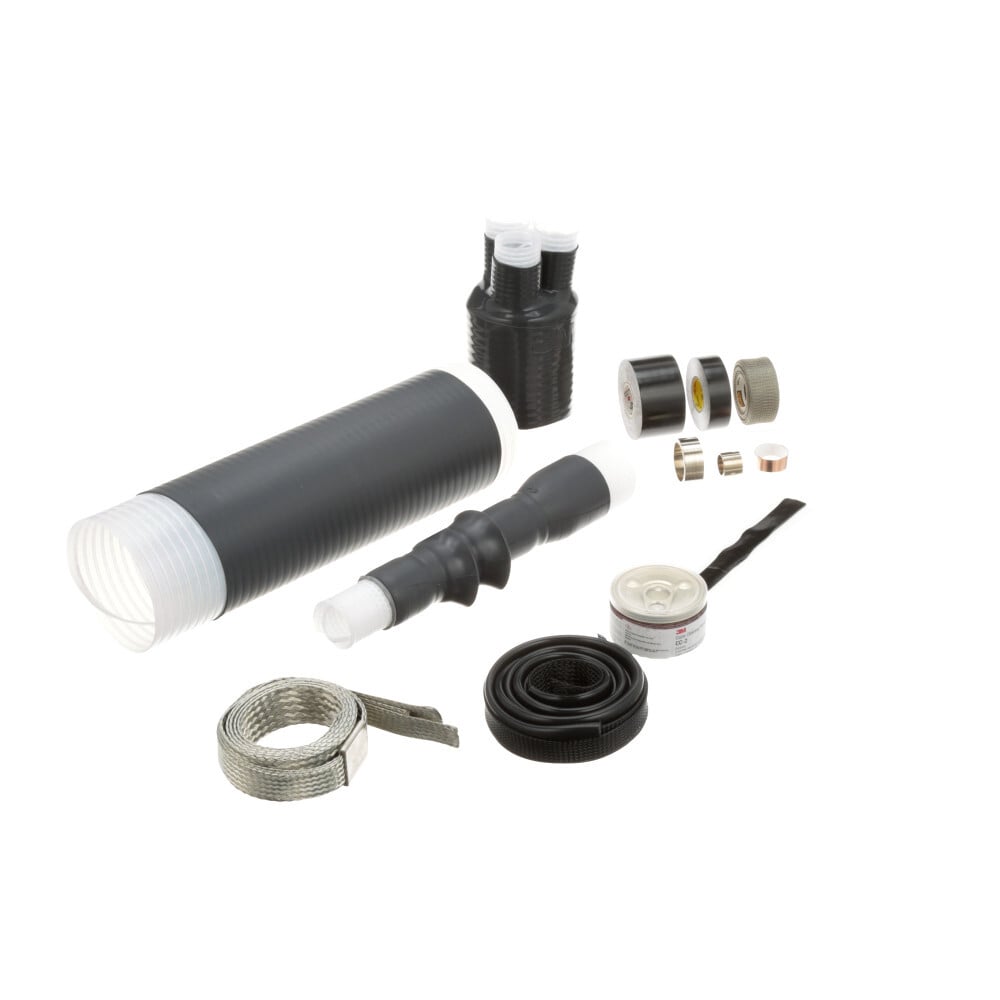 3M(TM) Cold Shrink QT-III, 3 Conductor Termination Kit 7622-S-2-3G, 0.70-0.92 in Cable Insulation O.D.
