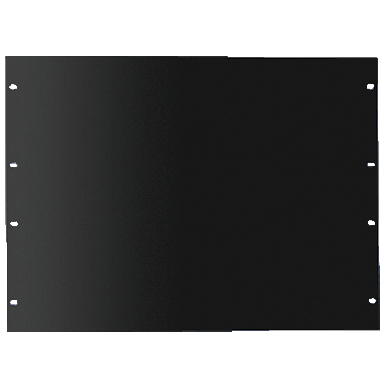 Rack Panel for 19-in. Racks, 1U, Black, Steel