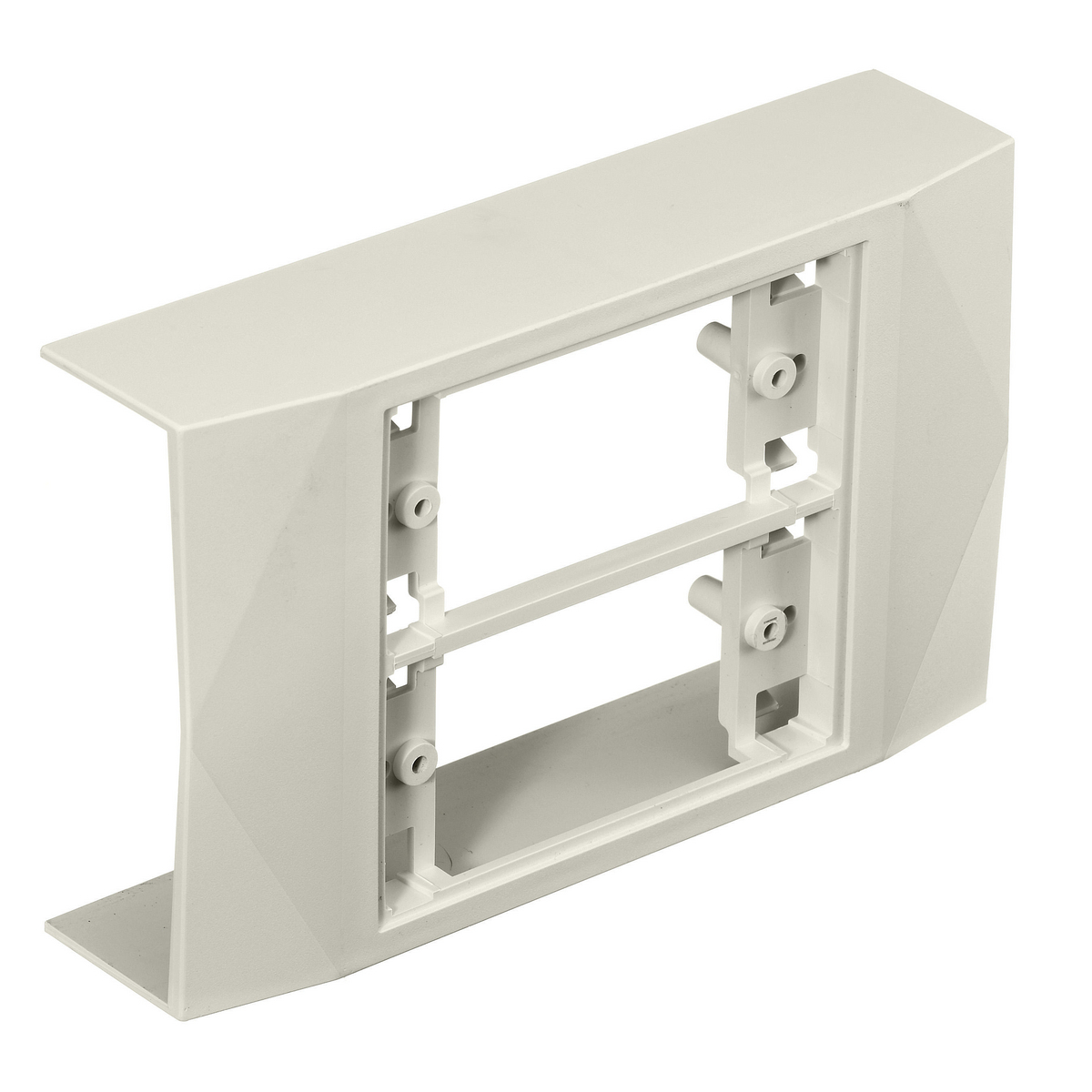 Non-Metallic Raceway, BaseTrak, 2 or 3 Channel, Double, Flush, Inline Box