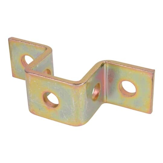 Support, U Shape, Length 5-1/8 Inches, Depth 1-5/8 Inches, Holes 1 Inch on 1-7/8 Inch Centers, Steel, For A Series Channels