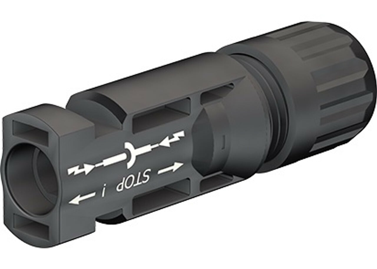 PV-KST4/6II-UR 12/10 AWG Male MC4 Leaf Crimp Connector