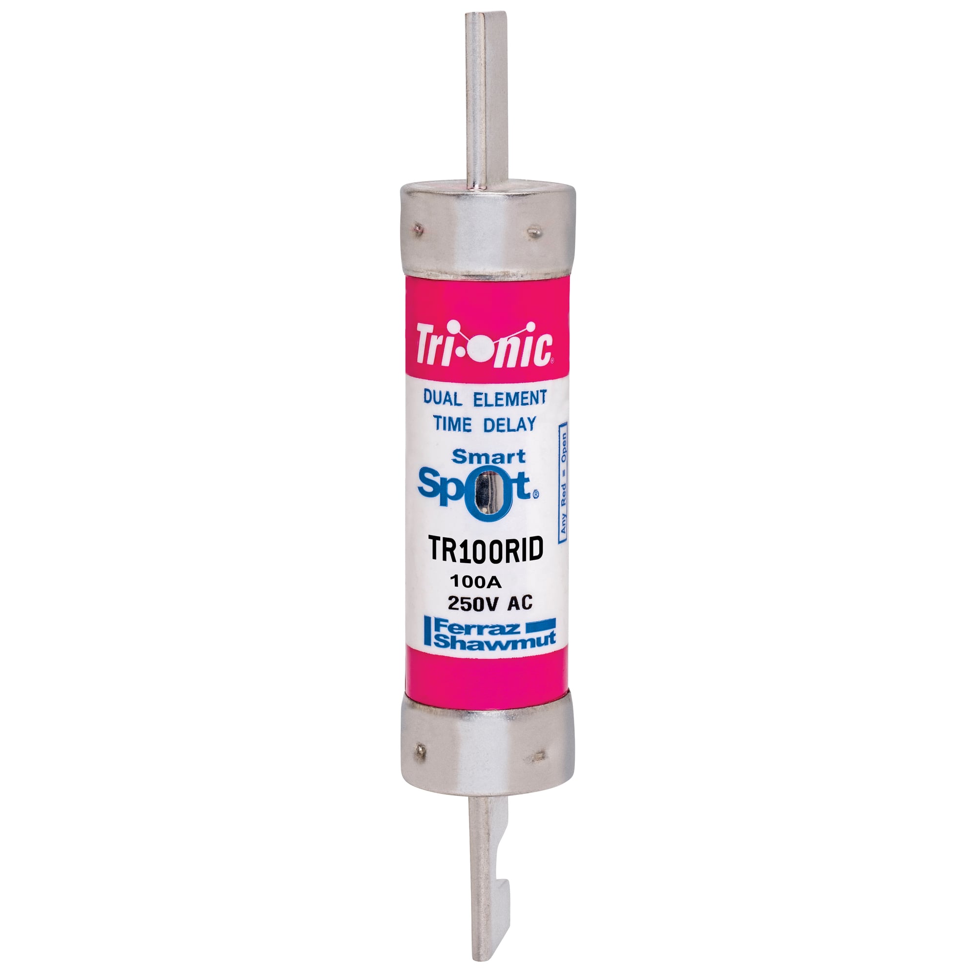 Fuse TR-R - Class RK5 - Time-Delay 250VAC 250VDC 100A Blade SmartSpot