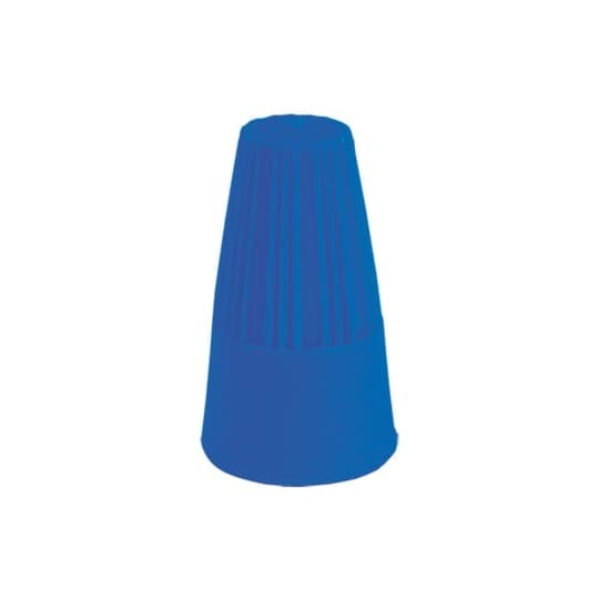 Blue XTP non-winged wire connector. (100 pieces per box)