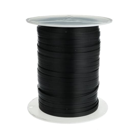 Deltec Cable Tie Without Double-Locking Head, Black Acetal for Temperatures up to 105 Degrees Celsius (221 F), Weather and Ultraviolet Resistant, Length of 304.8m (1000 Foot) Reel, Width of 12.7mm (0.5 Inch), Thickness of 1.52mm (0.06 Inch), Tensile Strength Rating of 1112 Newtons (250 Pounds), Can Be Cut to Any Desired Length, Special Pack