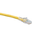GigaMax 5e SlimLine Patch Cord, Cat 5e, 7 foot length, yellow