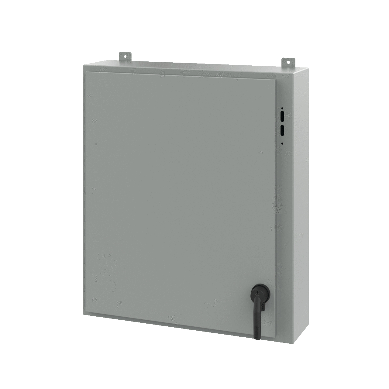 Disconnect Enclosure with Handle Type 12, 36.00x31.38x8.00, Gray, Steel