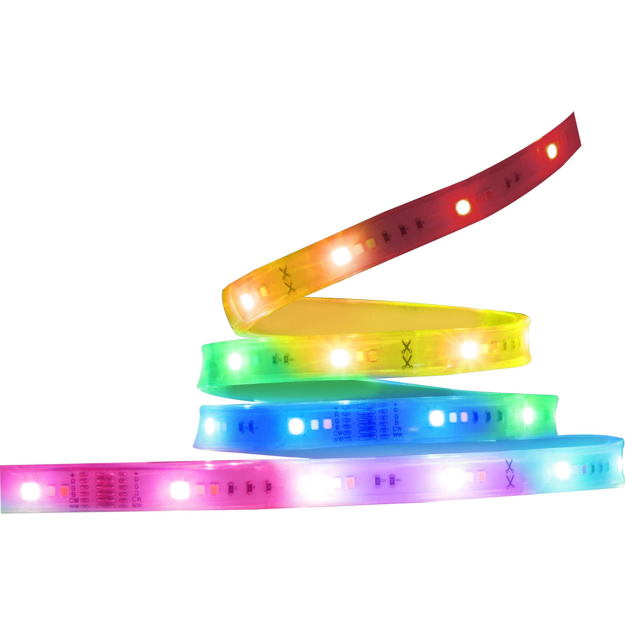 28 Watt 16-Foot - Outdoor - LED - RGBW Strip Light - Starfish IOT - 120 Volts - 2500 Lumens