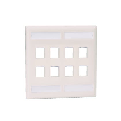 Flush Mount Screw-On Faceplates With Lab