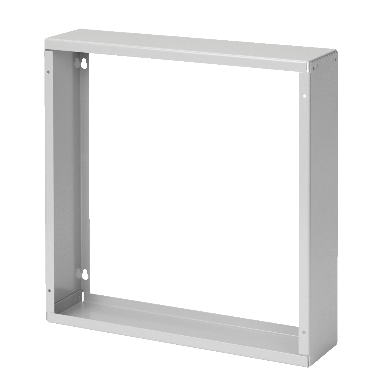 Screw-Cover Pull Box Extender Type 1, fits 24.00x24.00, Gray, Steel
