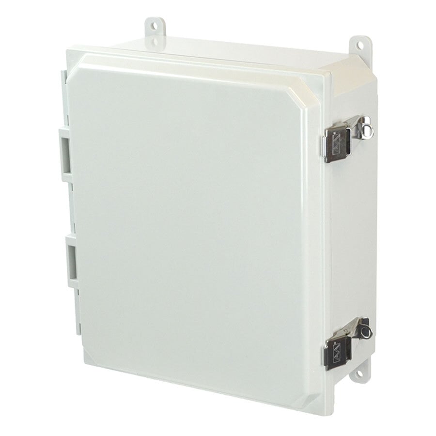 12X10X4 PC ENCL HNG SL CVR FEET