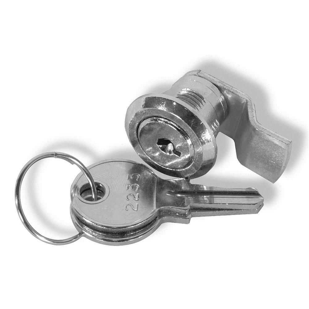 Latch LC1 Steel Flushmount Keylocking Quarter Turn