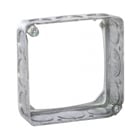 4 In. Square Extension Rings, 1-1/2 In. Deep - Drawn with Conduit KO's1/2-3/4 KO