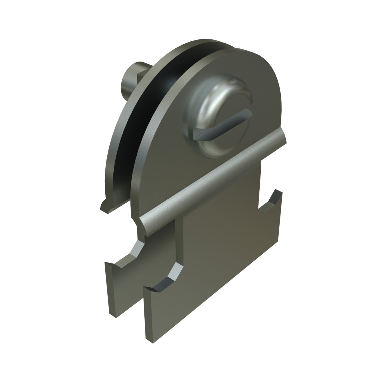 UNISTRUT O.D. TUBING CLAMP, 2", 1-1/4"x 3-1/2"x 2-3/16", EG
