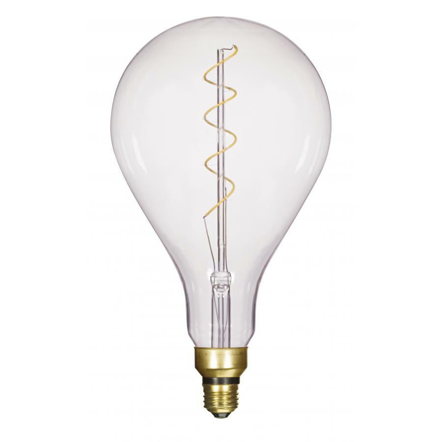 4 Watt PS52 LED Vintage Style - Clear - 25000 Average Rated Hours - Medium Base - 120 Volts