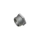 5" Conduit nipple, zinc die-cast, Provides burr free entrance into the box. Trade Name - Chase Nipple.