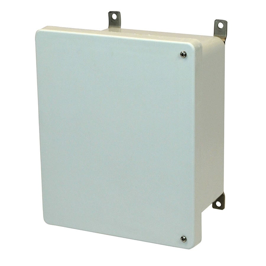 10X8X4 ENCLOSURE HINGED SCR CVR