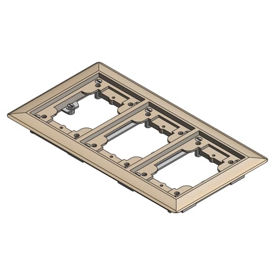 Three Gang Carpet Activations for 640 Series, Beige, Non-Metallic