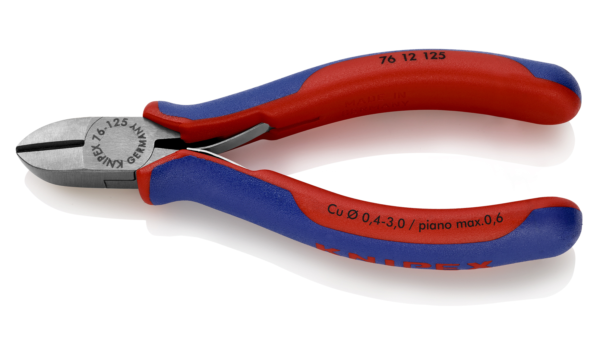 Diagonal Cutters, 5 in., Multi-Component, Bevel Cut