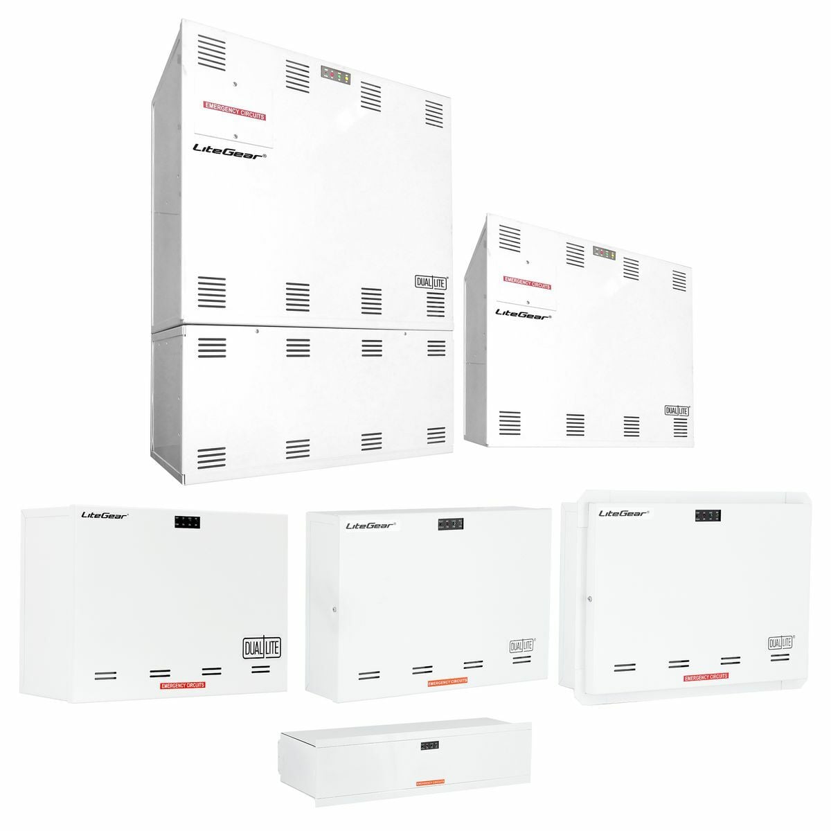 Single-Phase Central Lighting Inverter, 125VA/110 Watt, recessed ceiling T-Grid. True sine wave output.
