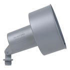 Lampholder, 1 Lamp, Silver, Die Cast Zinc, 150 Watt Maximum Par 38 or R40 Lamp, Deep-Shielded, Includes Inside Gasket and Ground Screw