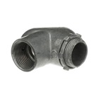 Fitting, Pull Elbow, Rigid to Box, Trade Size 3/4 Inch, Zinc Alloy