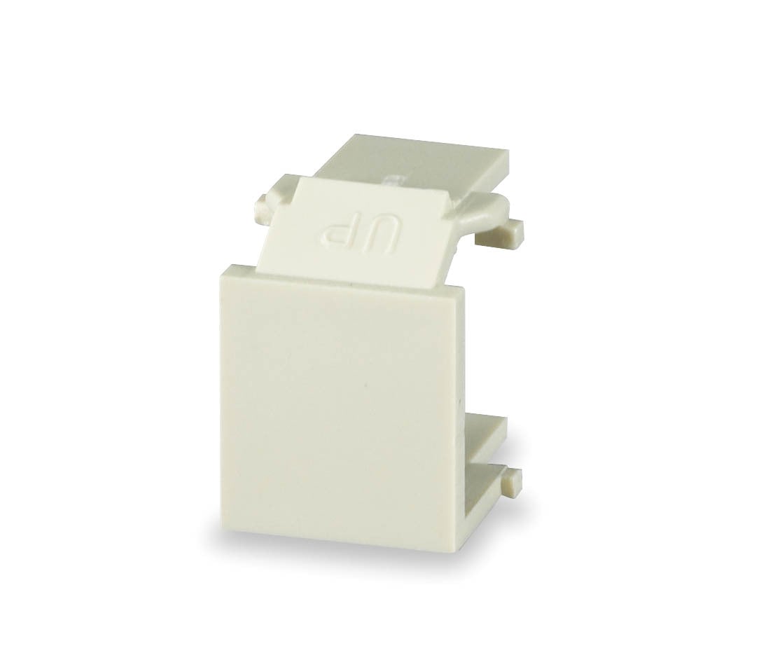Blank Keystone Module Light Ivory
