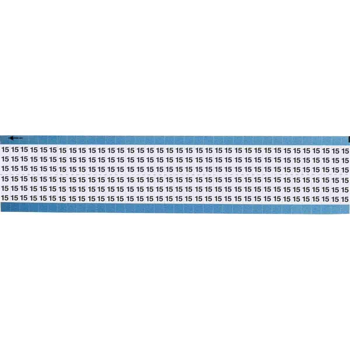 Wire Marker 0.75in H x 0.25in W, 15