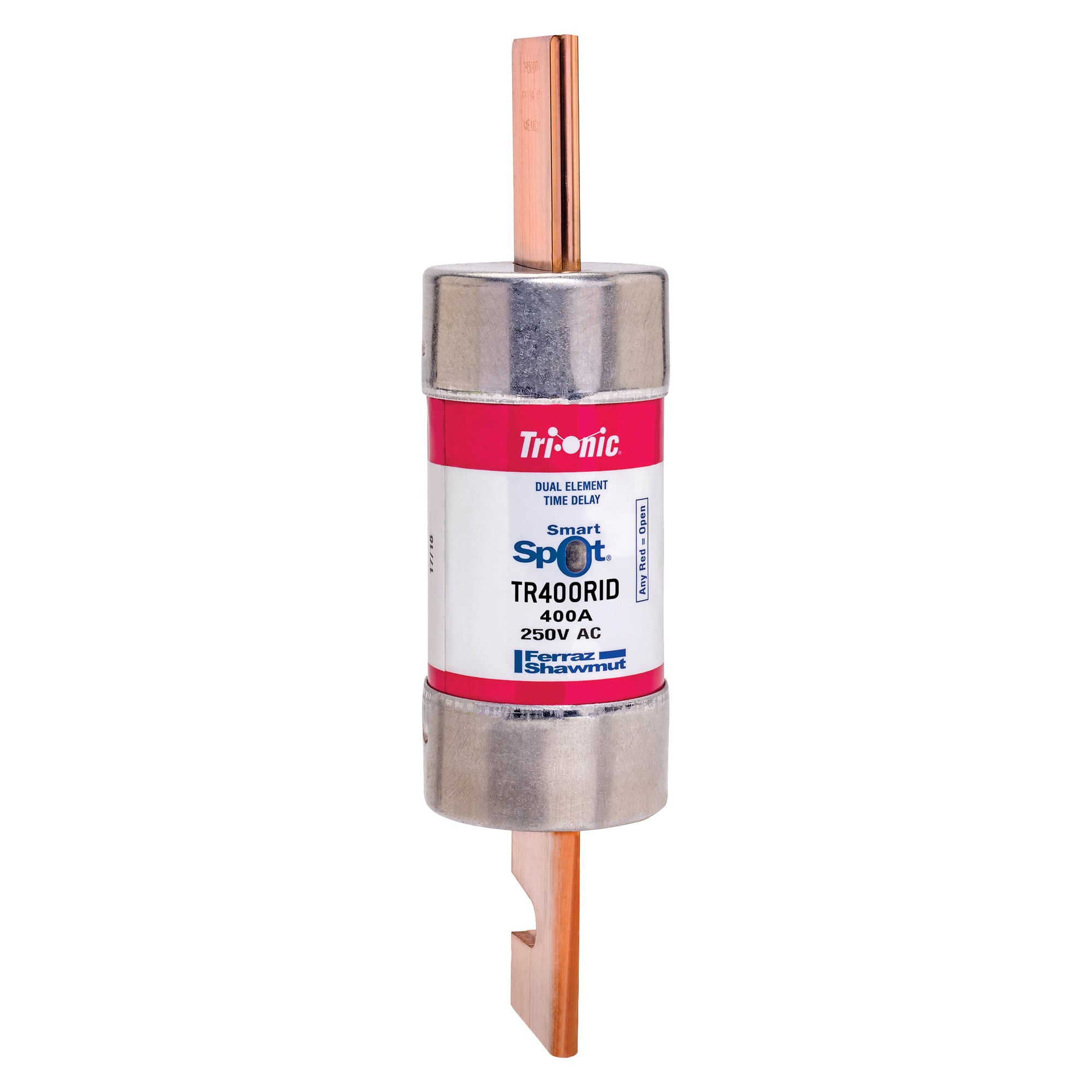 Fuse TR-R - Class RK5 - Time-Delay 250VAC 250VDC 400A Blade SmartSpot