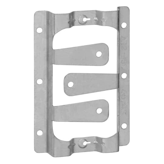 Old-Work or New Work Low-Voltage Mounting Bracket, 2-1/2 Inch x 3-3/4 Inch, Pre-Galvanized Steel