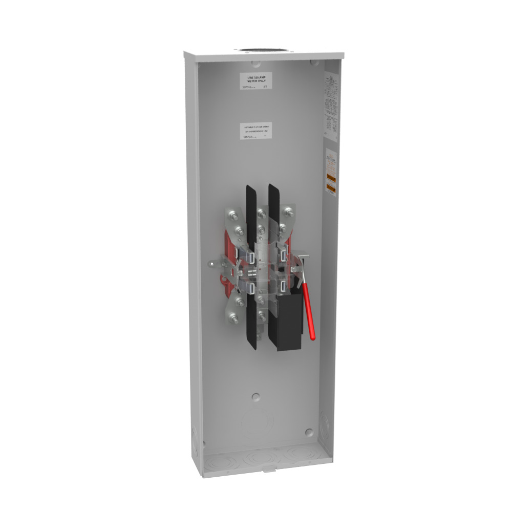 U1779-R-5T9 5 Term, Ringless, Large Hub Opening, Lever Bypass, 5th Term 9 Oclock Position