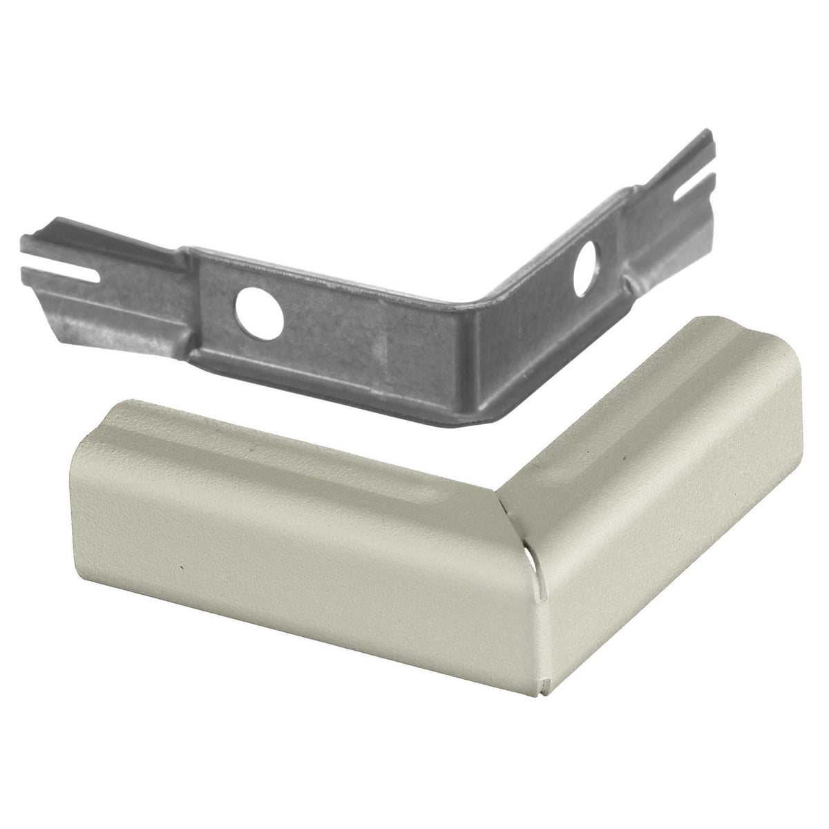 Metal Raceway, External Elbow, HBL500 Series, Ivory