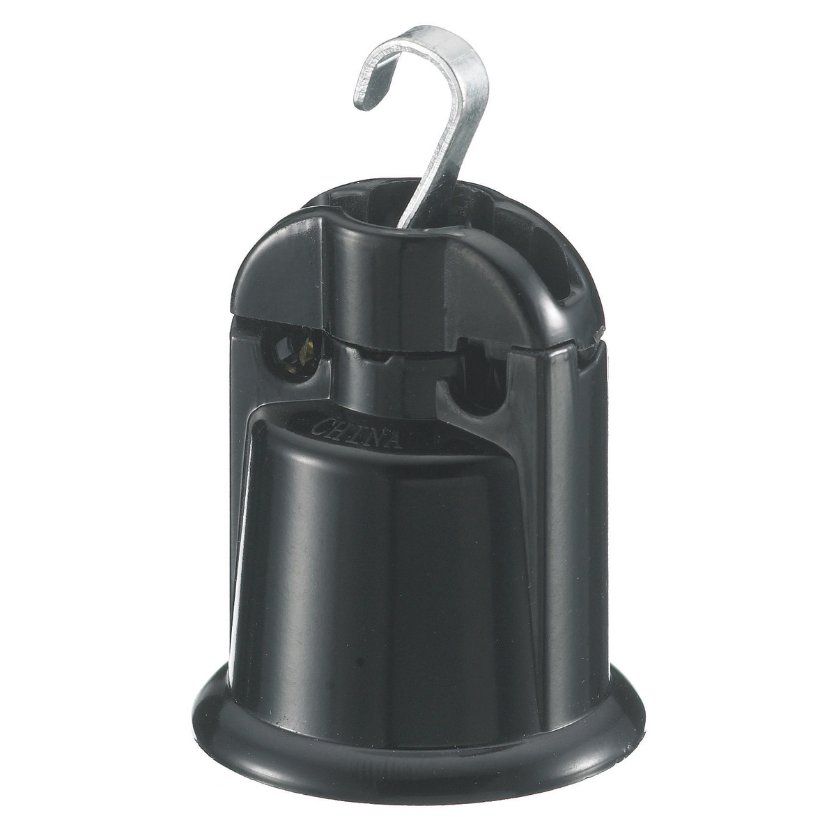 Lamp Holders and Sockets, Medium Base, 660W 600V AC, Non-Metallic, with Hook