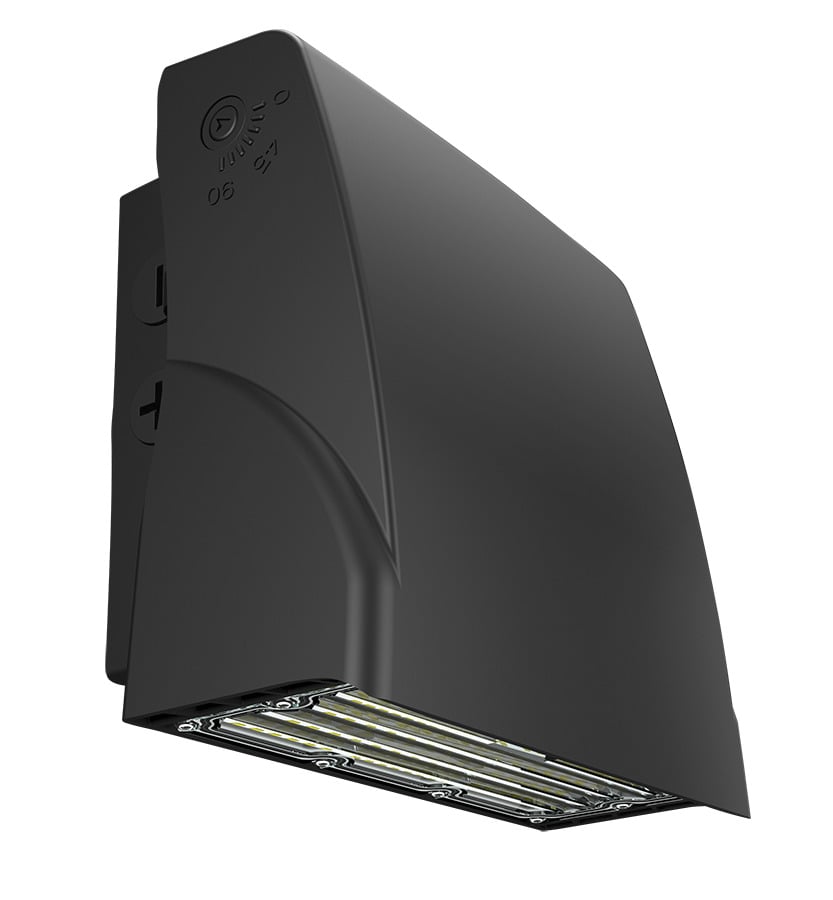 Wall Packs 1761/1904/1852 Lumens Slim 15W Adjustable 3000/4000/5000K Bronze