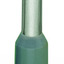 Insulated ferrule sleeve - Wago (216 series) - for 1 x 4mm2 - Gray color - length 14mm - Diameter 4.8mm insulated collar / 2.8mm ferrule