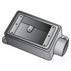 OZ-Gedney Type FD Deep Cast Device Box, Number Of Outlet: 1, Gray Iron, Size: 3/4 IN, Ridge Top Construction, Cable Entry: (1) 3/4 IN Hub, 28 CU-IN Capacity, No, 2-15/16 IN Width, 3-1/16 IN Depth, 4-11/16 IN Height, Finish: Zinc Electroplated With Aluminum Enamel, Third Party Certification: UL File Number E-18095, CSA 009795, Applicable Third Party Standards: UL 514A, CSA C22.2 No.18, Federal Specification A-A-50563, NEMA : FB-1, For Rigid Conduit And IMC