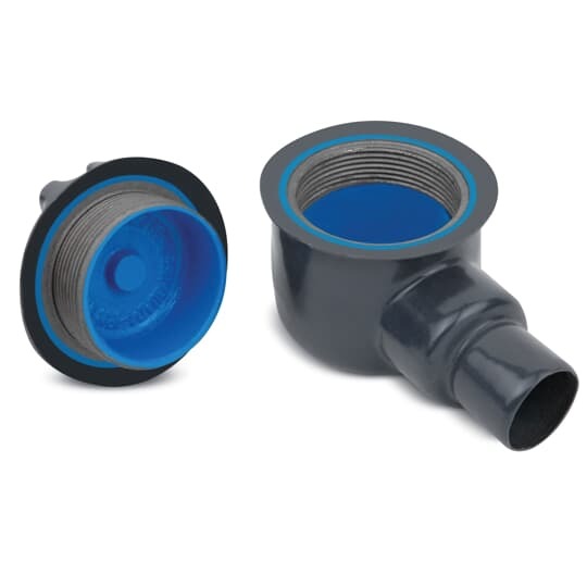 PVC Double-Coated Conduit Outlet Box for Hazardous Locations, GUA Type, Pipe Size 1 Inch/27 Metric, Box is Ductile Iron with Zinc Plating, Cover is Die Cast Aluminum, Cover Opening 3.00 Inch/76.20 Millimeters, Gray