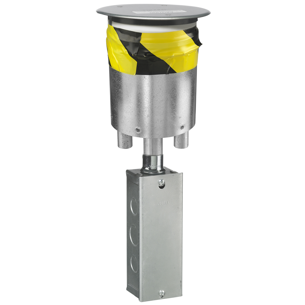 Fire Rated Poke Throughs, Recessed 4" Series, Through Floor Fitting with Junction Box