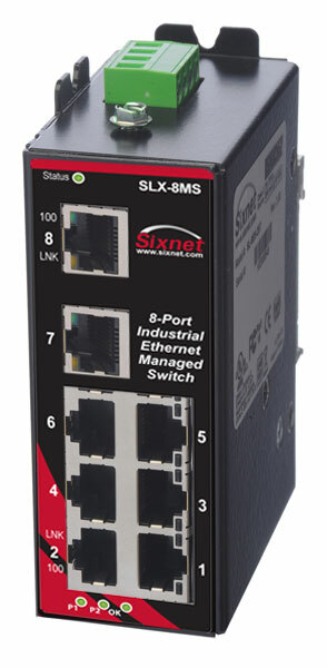 SLX-8MS Managed Industrial Ethernet Switch