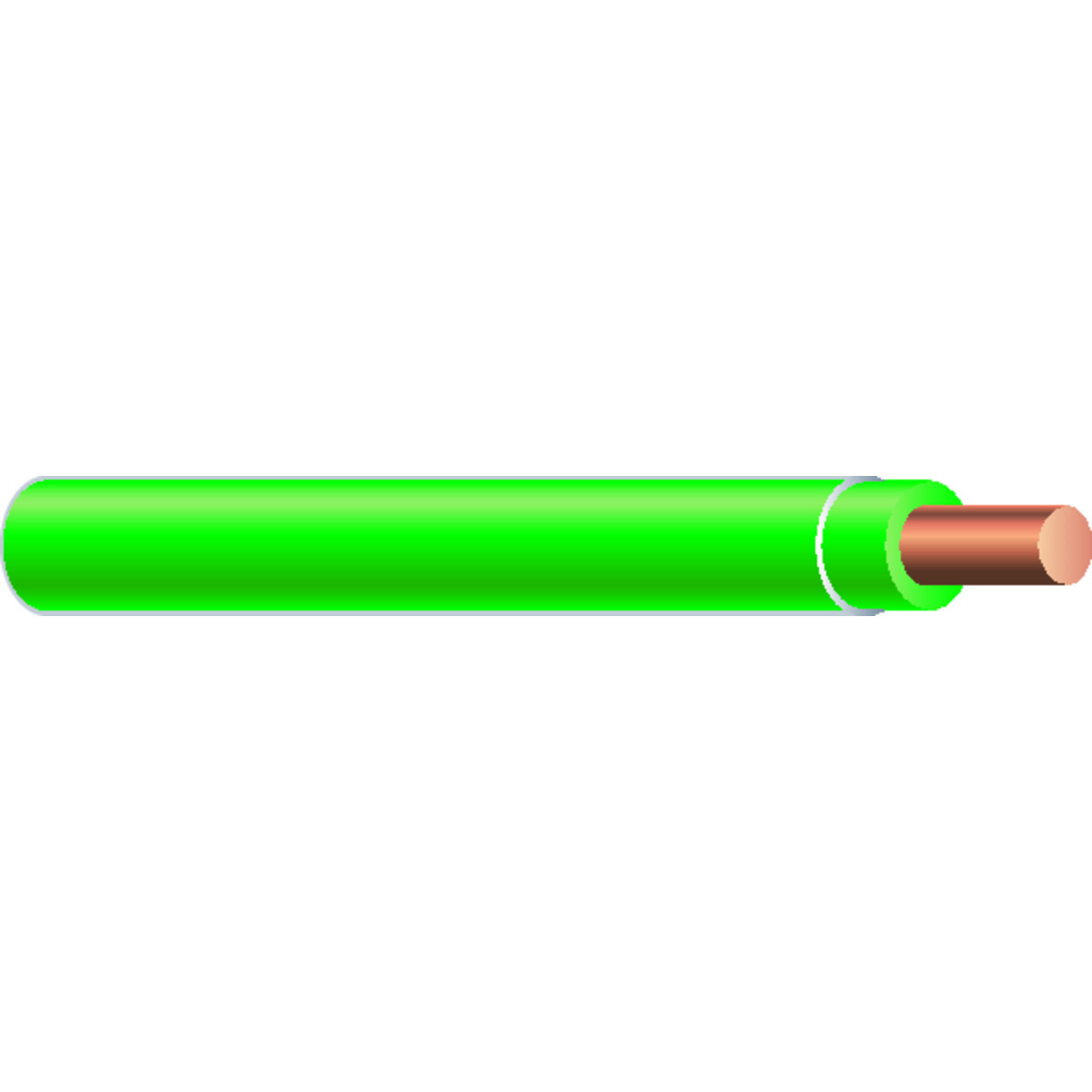 XHHW 10 Str Cu Gn 500Sp